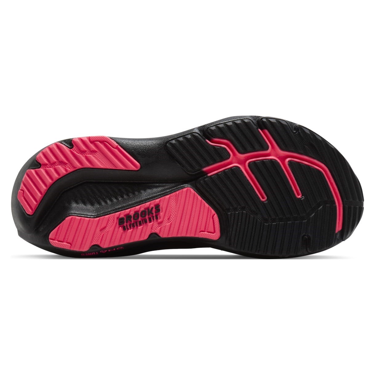 Brooks Glycerin GTS 23 - Mens Running Shoes - Pink Engine/Black/Diva Pink - image 6