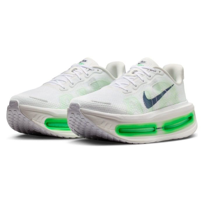 Nike Vomero Premium - Mens Running Shoes - White/Midnight Navy/Green Spark - image 6