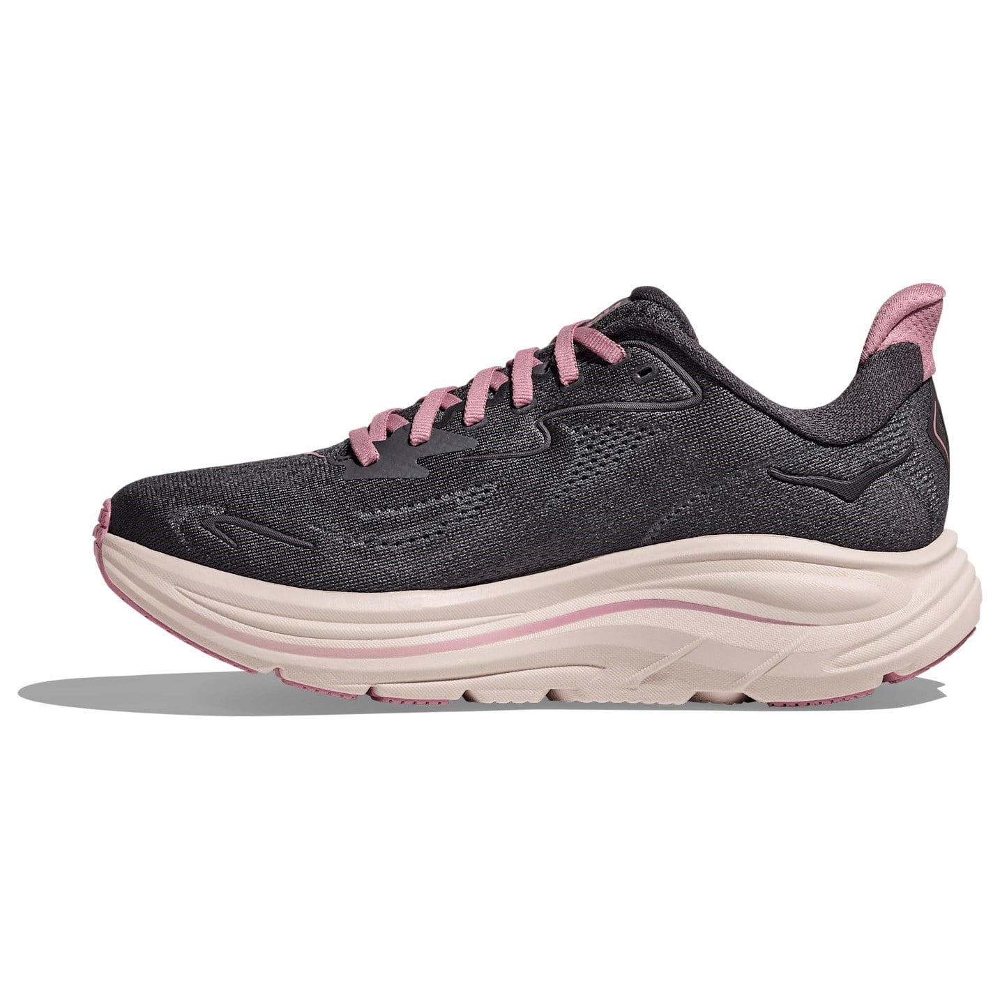Hoka Clifton 10 - Womens Running Shoes - Galaxy/Dried Rose - image 2