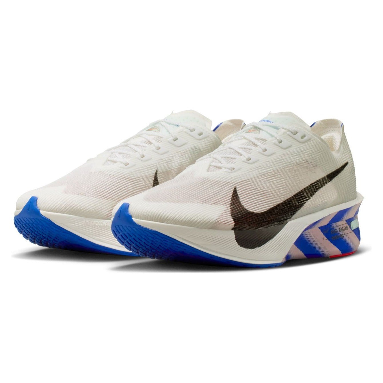 Nike ZoomX Vaporfly 4 CM - Unisex Racing Shoes - White/Black/Racer Blue/Silt Red - image 6