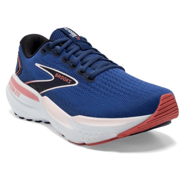 Brooks Glycerin GTS 21 - Womens Running Shoes - Blue/Icy Pink/Rose