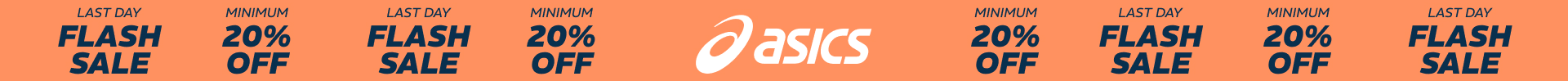 Asics Flash Sale