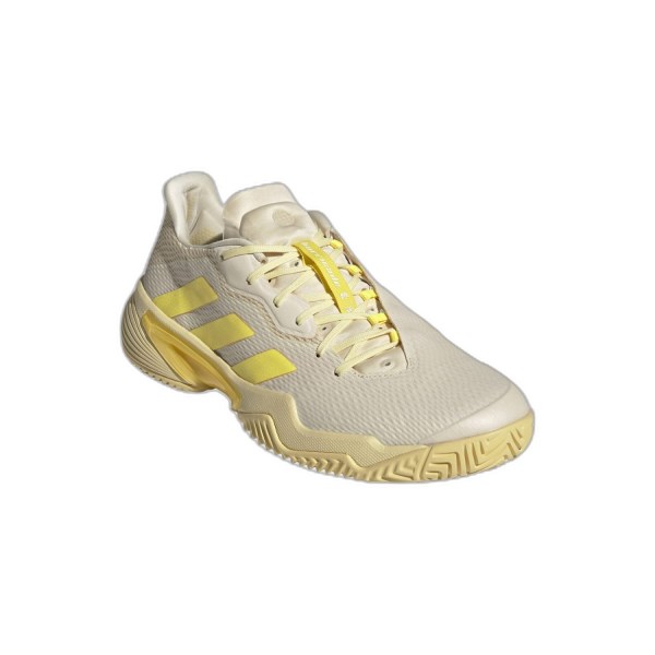 Adidas Barricade - Mens Tennis Shoes - Ecru Tint/Beam Yellow/Almost Yellow