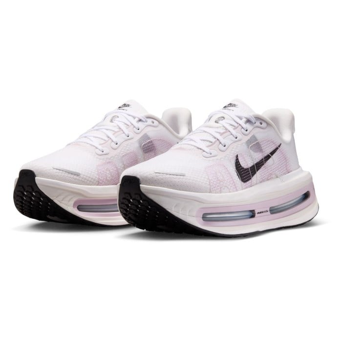 Nike Vomero Premium - Womens Running Shoes - White/Black-Summit White-Bleached Lilac - image 2