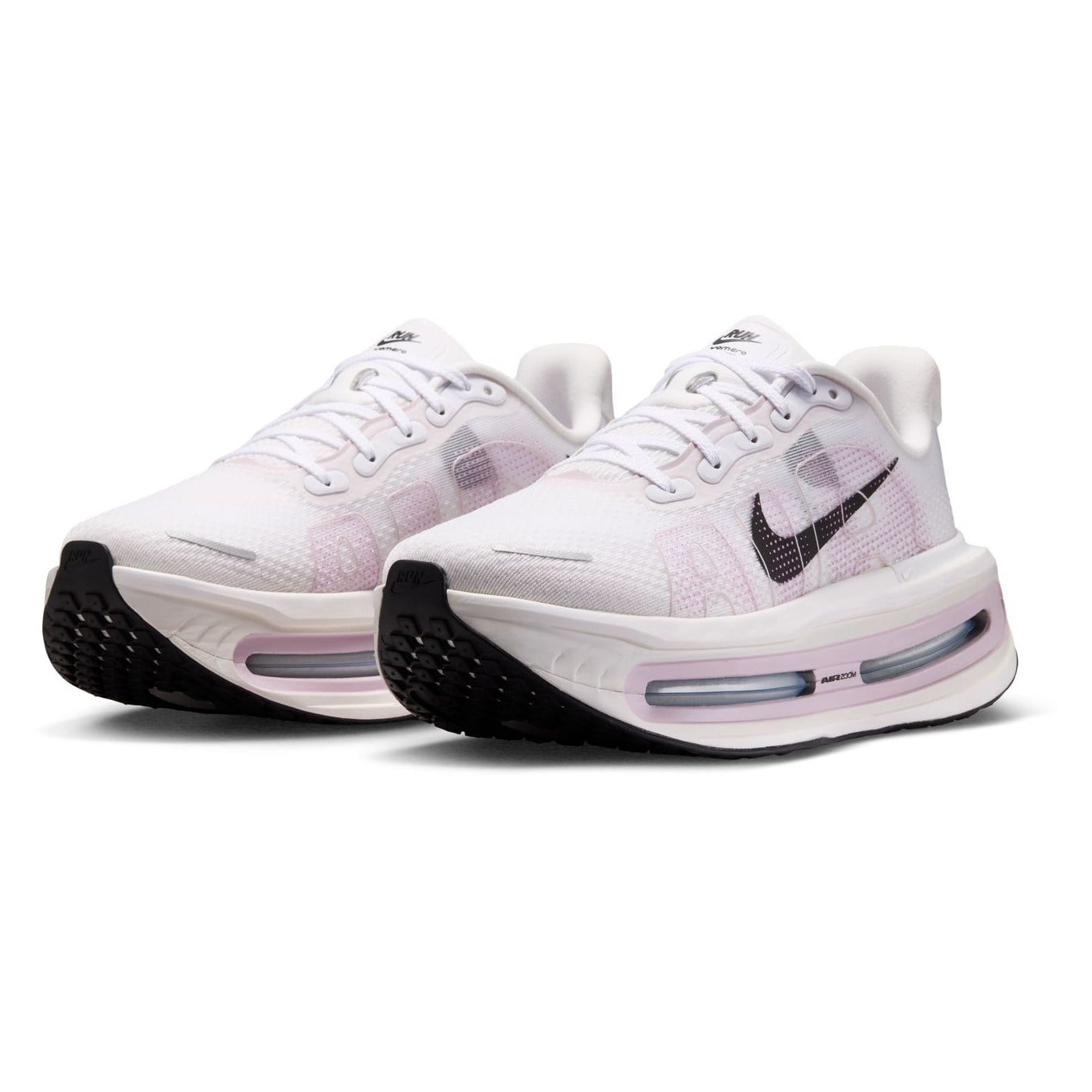 Nike Vomero Premium - Womens Running Shoes - White/Black-Summit White-Bleached Lilac - image 2