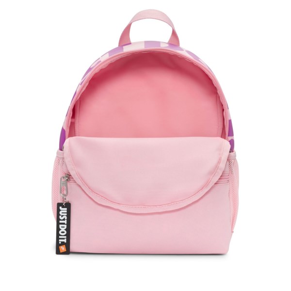 Nike Brasilia JDI Mini Kids Backpack Bag - Med Soft Pink/Fuchsia Dream/White