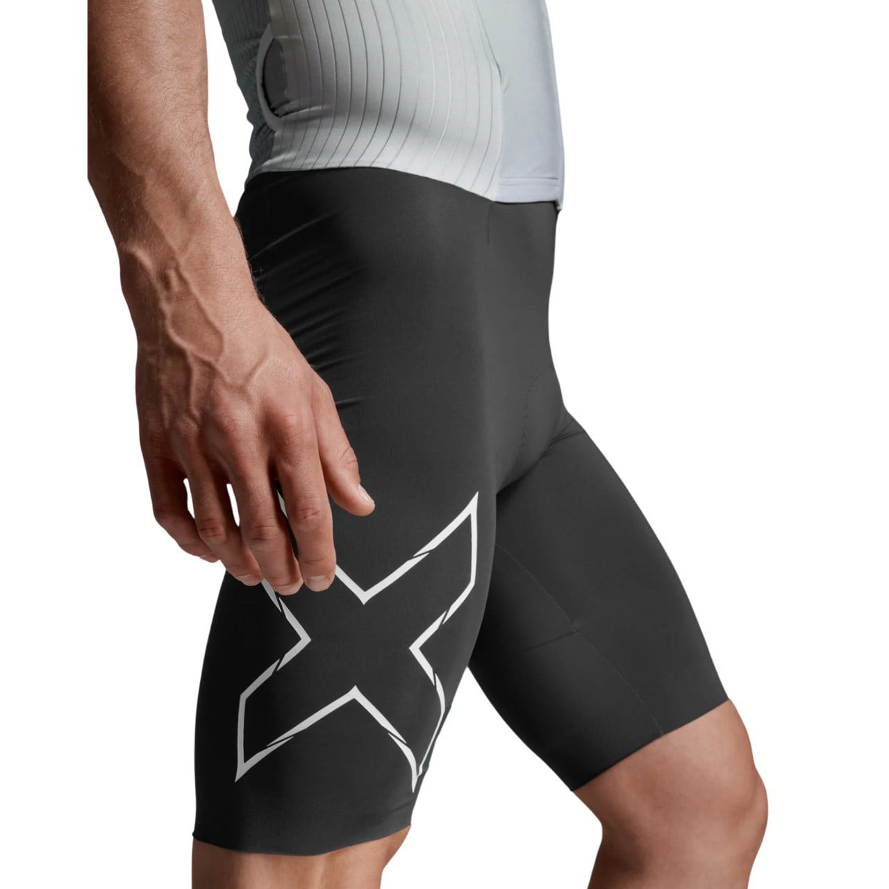 2XU Light Speed React Mens Sleeved Trisuit - Cool Matcha/India Ink