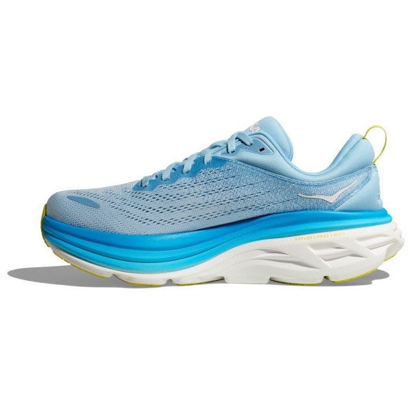 Hoka Bondi 8 - Mens Running Shoes - Airy Blue/Diva Blue