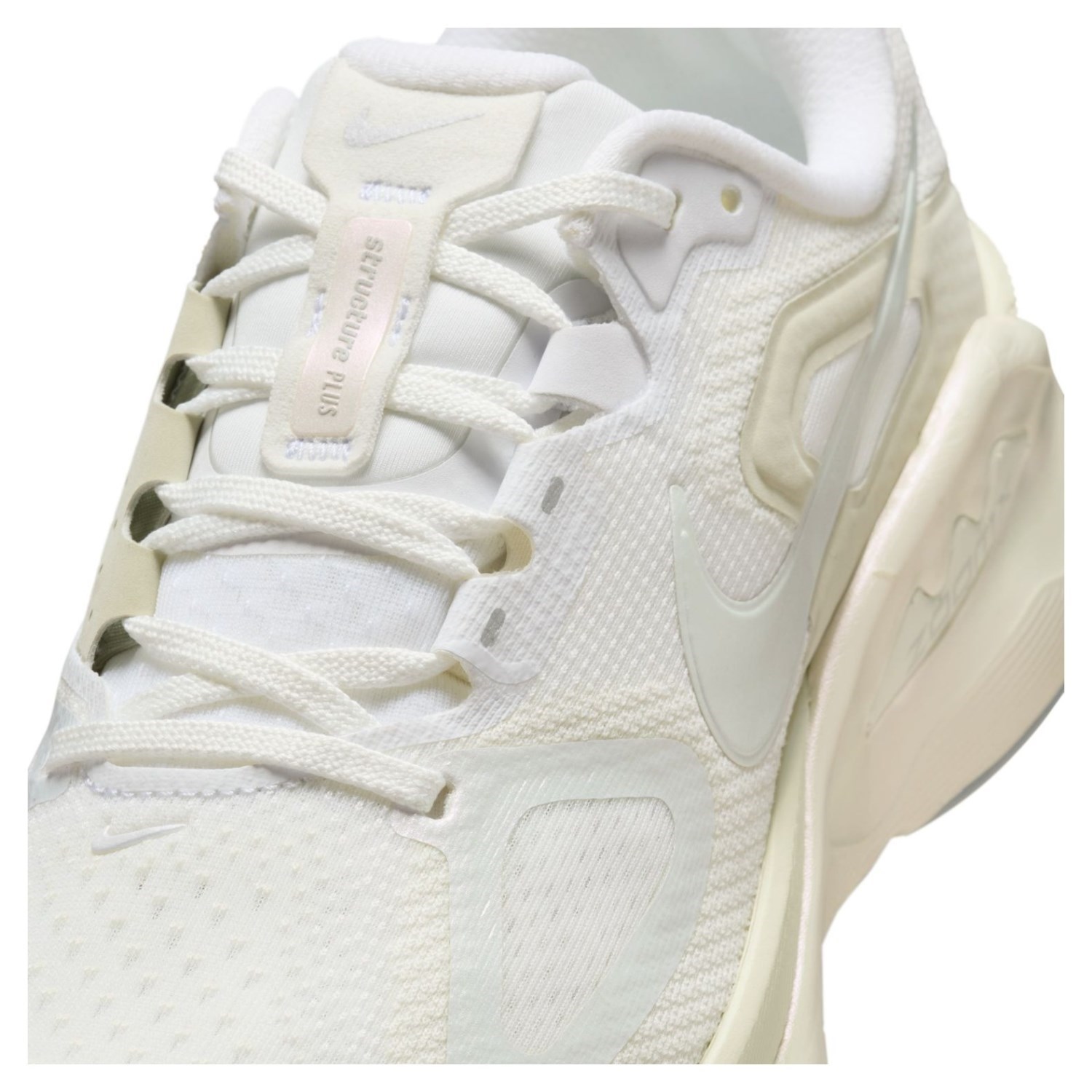 Nike Structure Plus Ess - Womens Running Shoes - White/White/Sail/Sea Glass