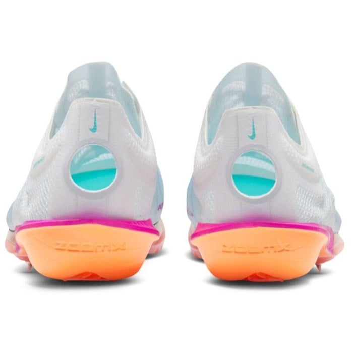 Nike Victory 2 - Unisex Mid Distance Track Spikes - White/Obsidian/Bright Crimson/Fire Pink