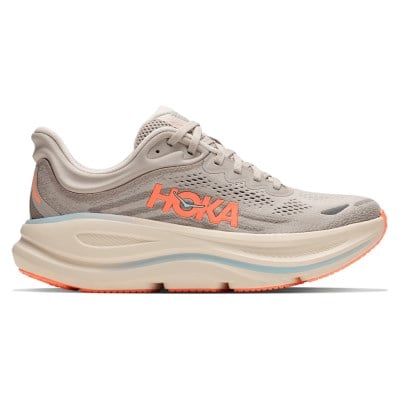 Hoka Bondi 9 - Womens Running Shoes - River Rock Grey/Mineral Ore