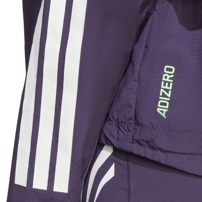 adidas Adizero Womens NYC Running Jacket - AFH3/Purple/Aurora Plum