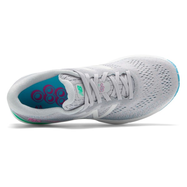 New Balance 880v9 - Womens Running Shoes - Light Aluminium/Steel/Bayside