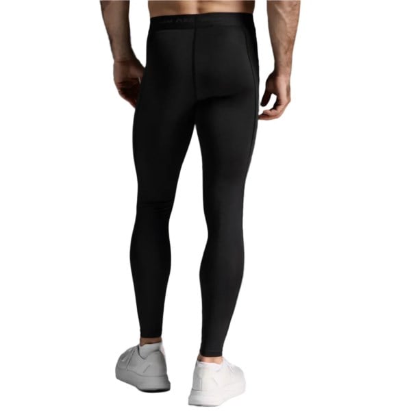 2XU Base Layer Mens Compression Tights - Black/Nero