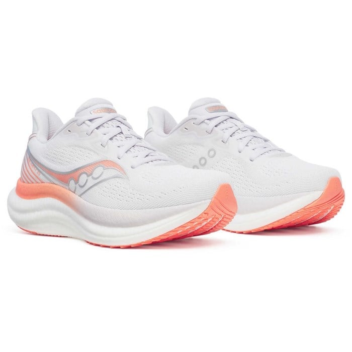 Saucony Triumph 23 - Womens Running Shoes - White/Wistful
