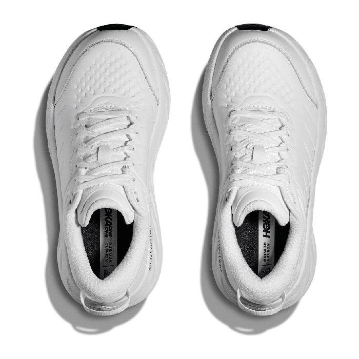 Hoka Bondi SR - Womens Walking Shoes - Frost/White