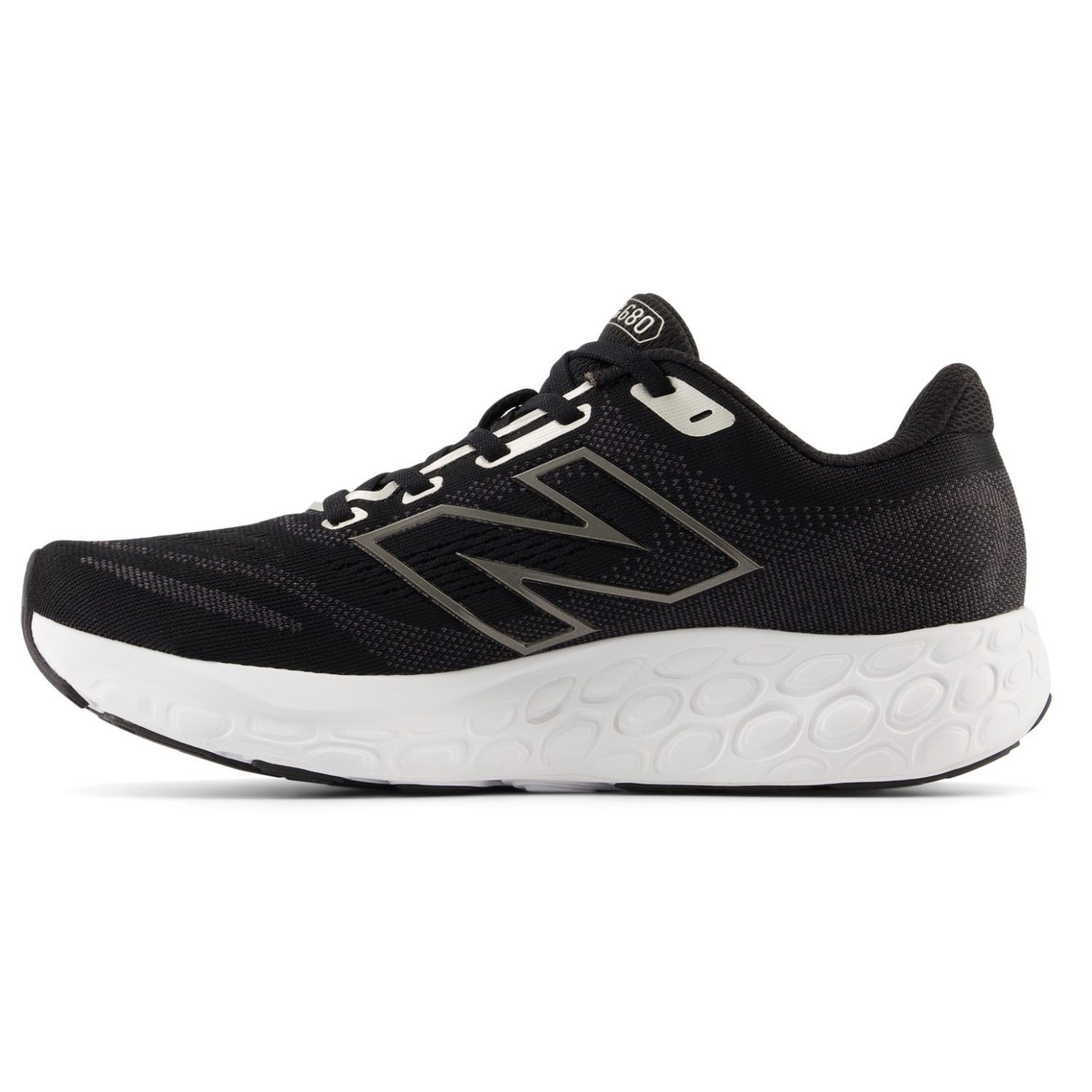 New Balance Fresh Foam 680v8 - Womens Running Shoes - Black/Light Gold Metallic/Black Metallic