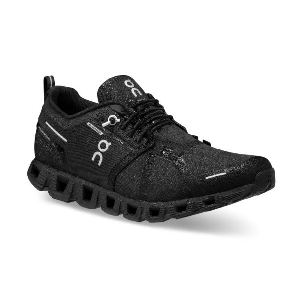 On Cloud 5 Waterproof - Womens Running Shoes - All Black