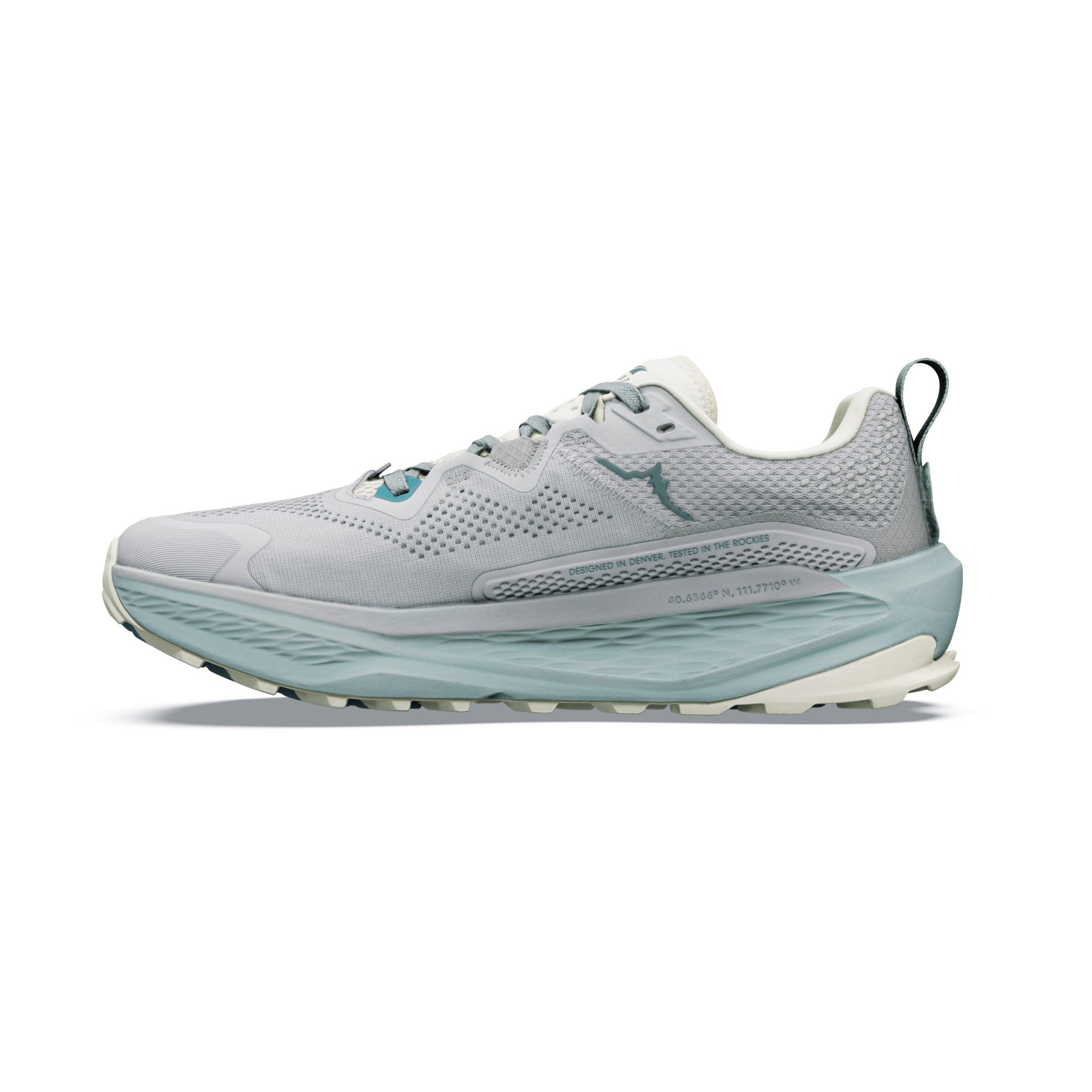 Altra Olympus 7 - Mens Trail Running Shoes - Ultra Gray/Sea Pine/Green Milieu - image 3
