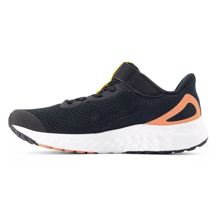 New Balance Fresh Foam Arishi v4 Velcro- Kids Running Shoes - Black/Orange
