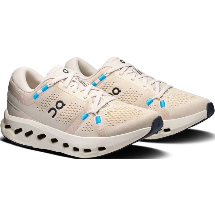 On Cloudsurfer 2 - Womens Running Shoes - Pearl/Ivory
