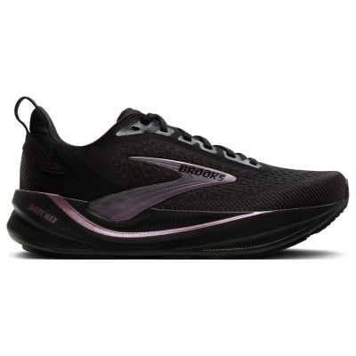 Brooks Ghost Max 4 - Womens Running Shoes - Black/Black/Rose Gold