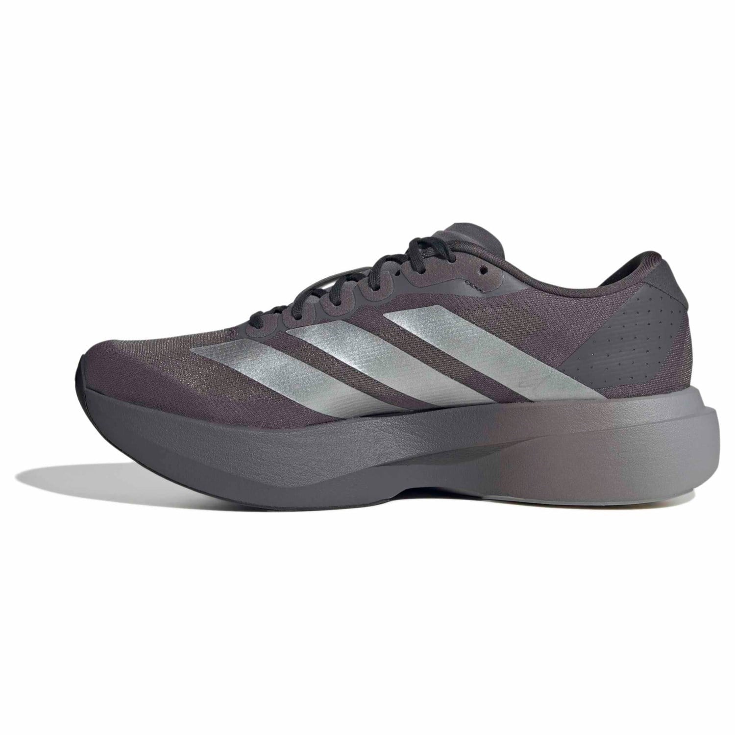 adidas Adizero Evo SL - Mens Running Shoes - Grey Strata/Silver Metallic/Light Granite - image 2