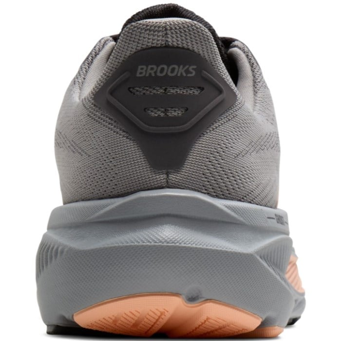 Brooks Ghost 17 - Womens Running Shoes - Alloy/Blackened Pearl/Peach