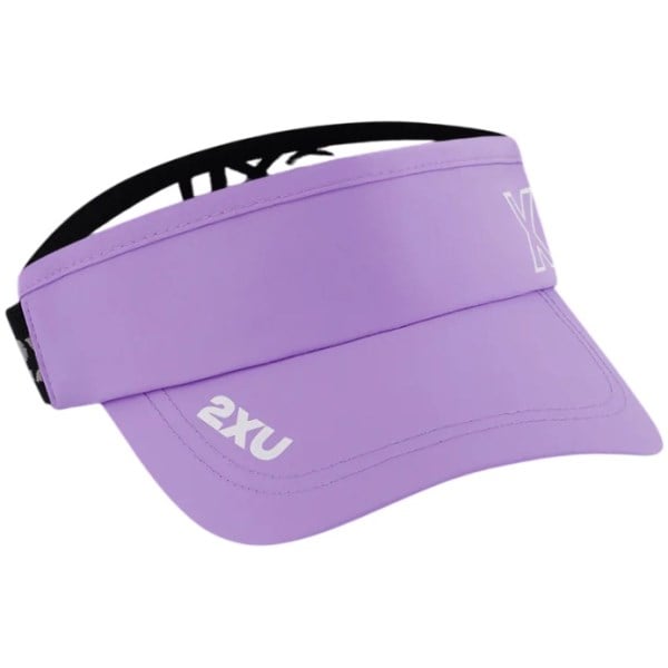 2XU Performance Running Visor - Grape Fizz/White