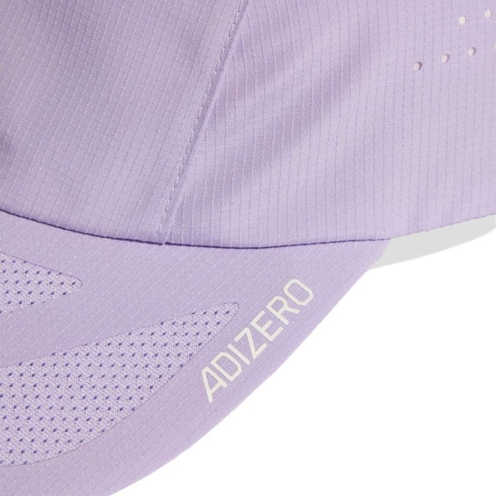 adidas RUNxADIZERO Lightweight Climacool Cap - Powder Plum/Solar Yellow