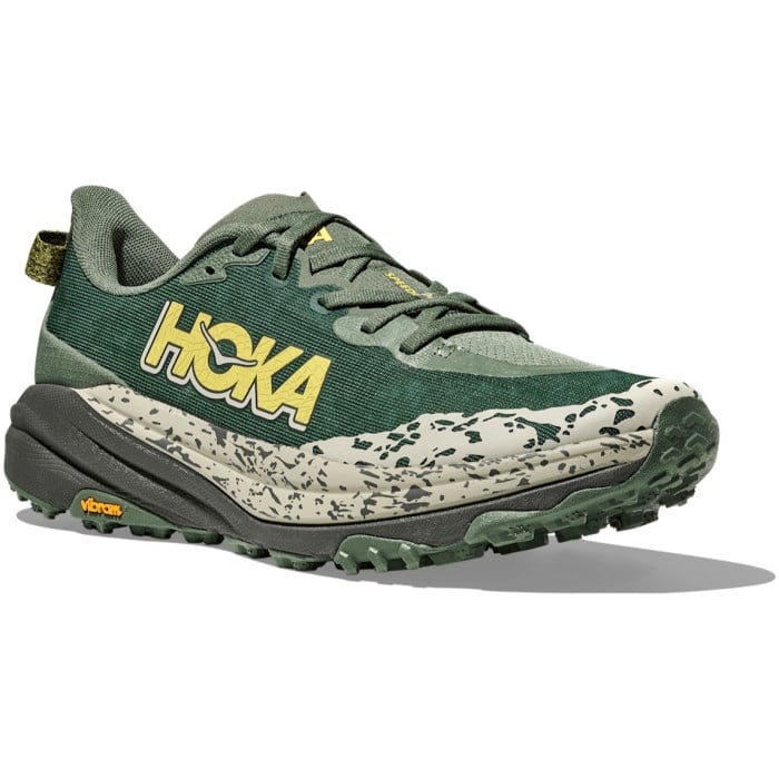 Hoka Speedgoat 6 - Mens Trail Running Shoes - Fern/Asphalt Grey