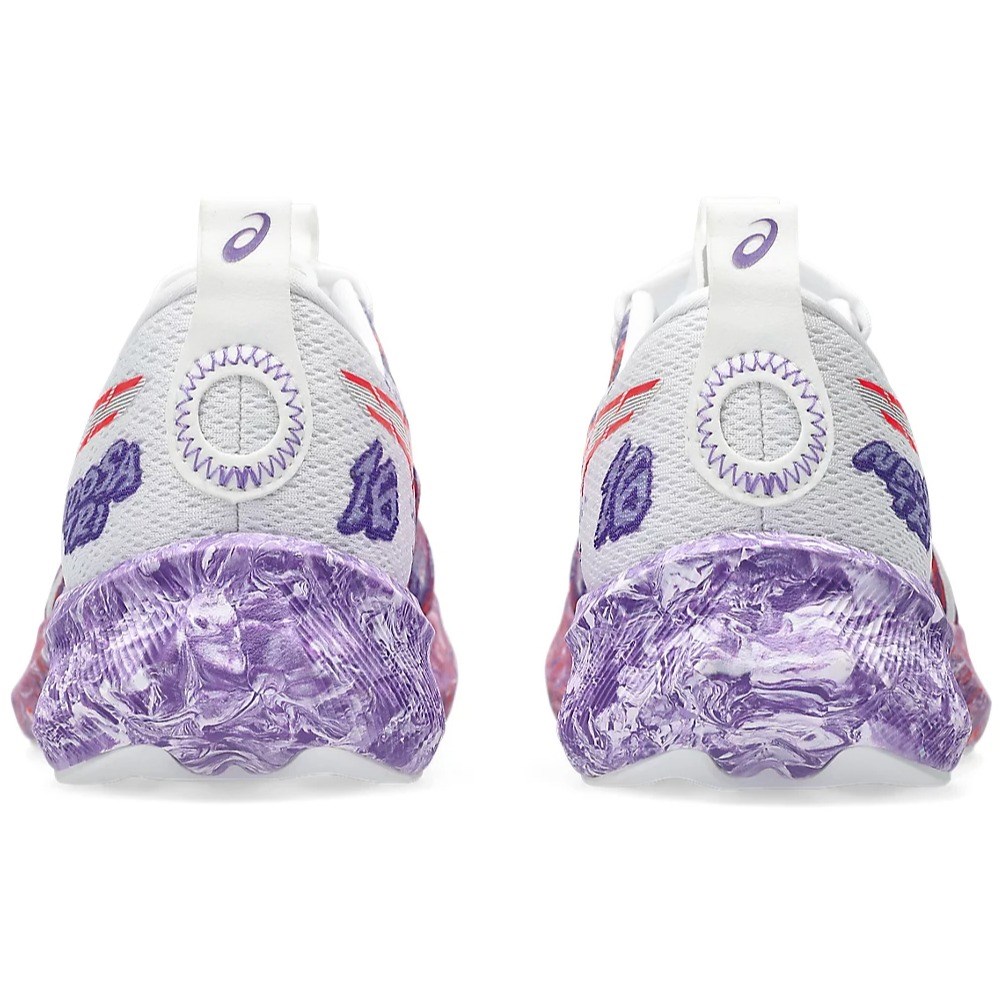 Asics Gel Noosa Tri 16 - Womens Running Shoes - White/Edo Purple