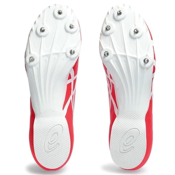 Asics Hyper MD 8 - Mens Middle Distance Track Spikes - Diva Pink/White
