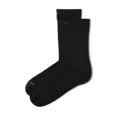 Nike Run Lightweight Unisex Crew Socks - Black/Dark Smoke Grey/Pure Platinum/Smoke Grey
