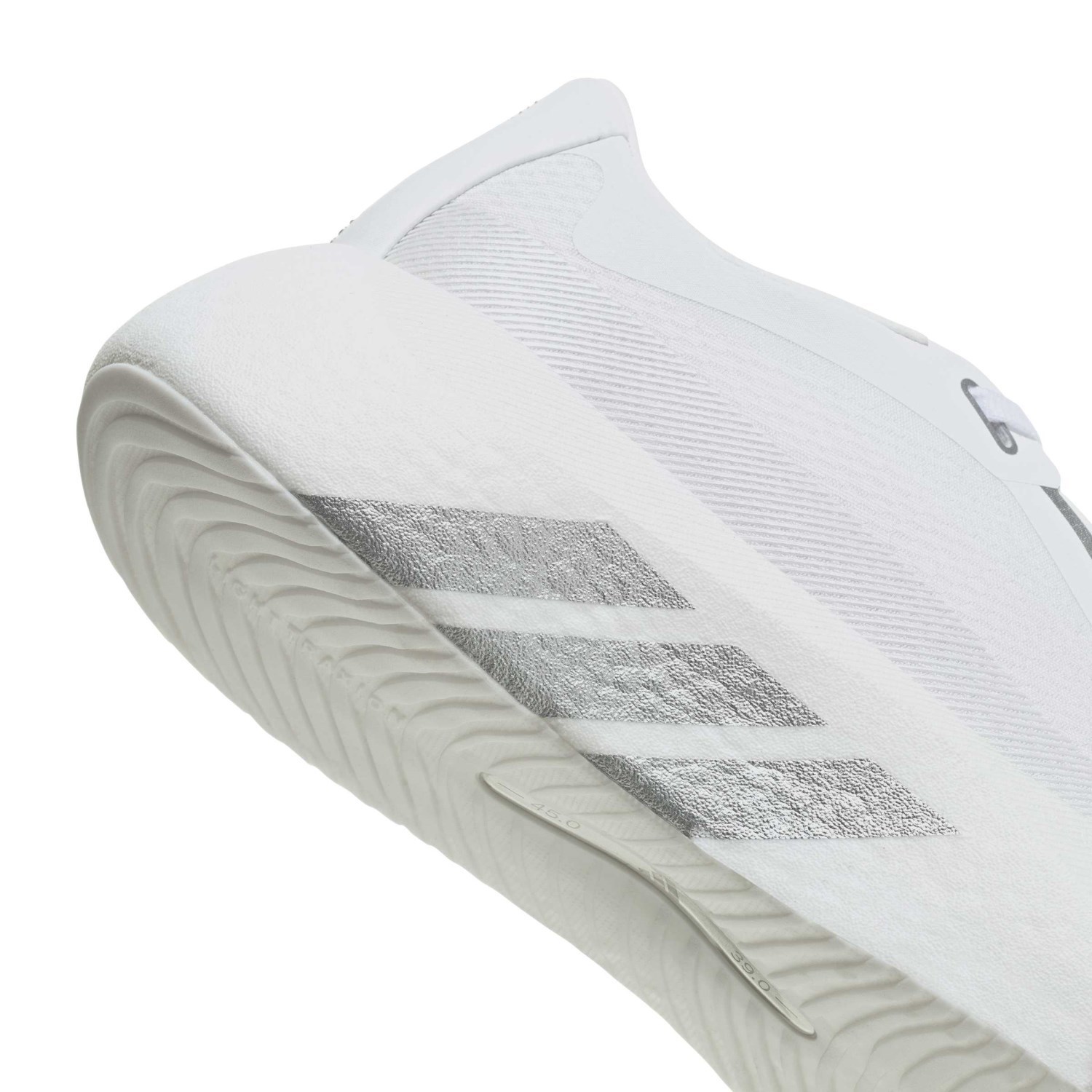 adidas Hyperboost Edge - Womens Running Shoes - Cloud White/Silver Metallic/Zero Metallic - image 8