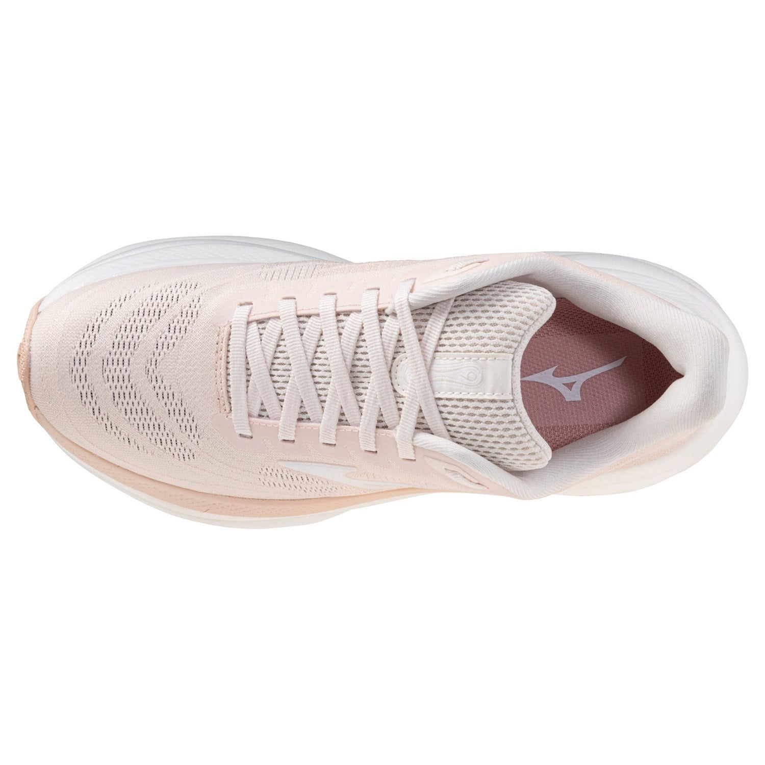 Mizuno Wave Sky 9 - Womens Running Shoes - Petal Pink/White/Peachwhip - image 3