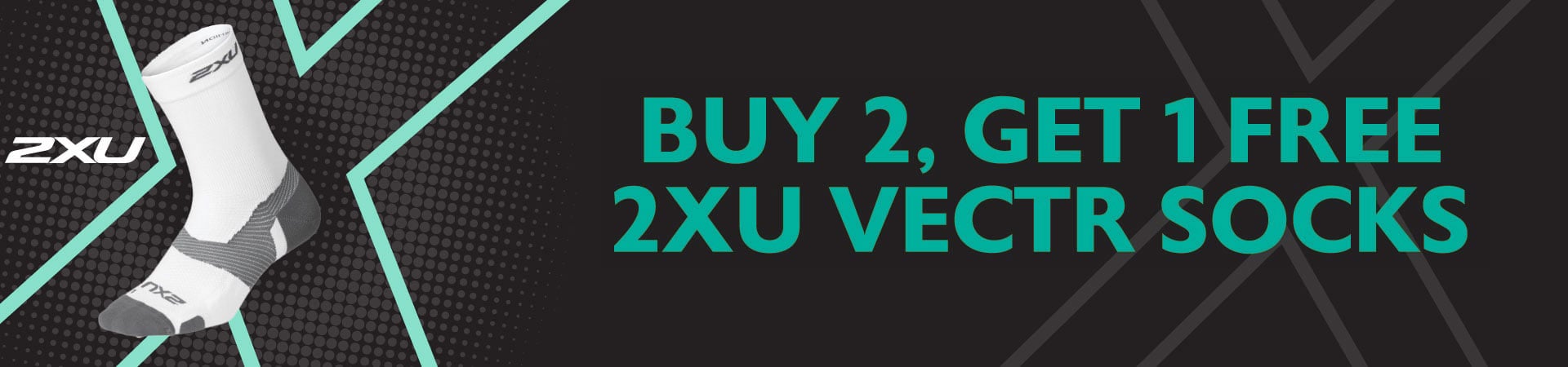2XU Socks - Buy 2 Get 1 Free