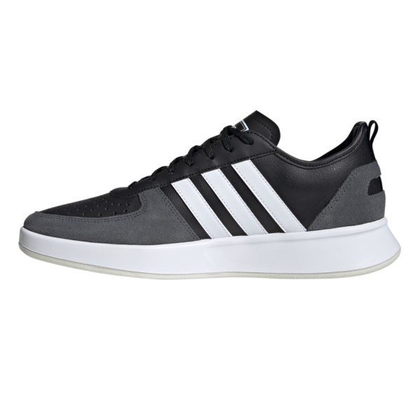 Adidas Court 80s - Mens Sneakers - Core Black/Cloud White/Grey Six