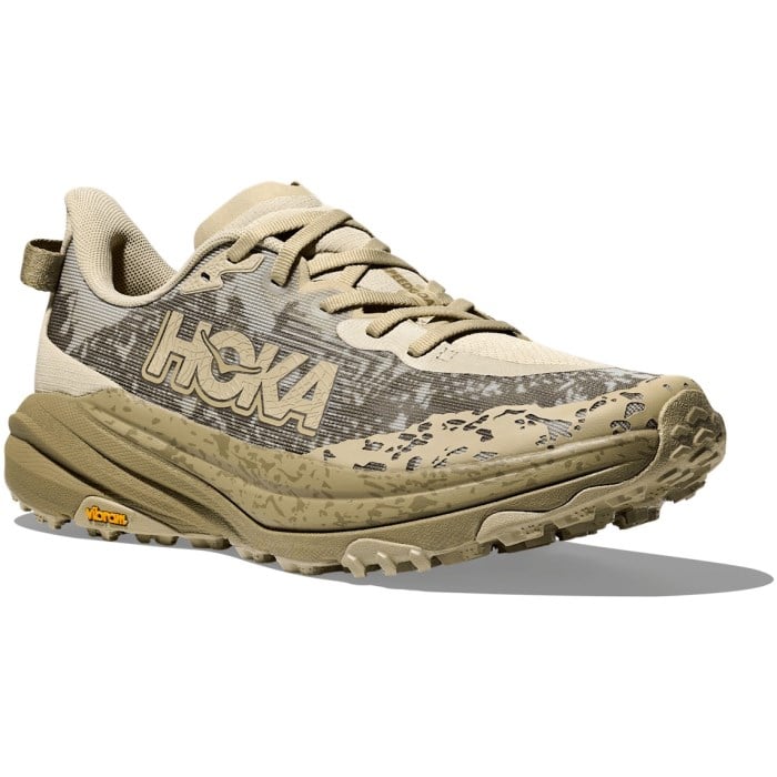 Hoka Speedgoat 6 - Mens Trail Running Shoes - Oyster Mushroom/Wild Mushroom
