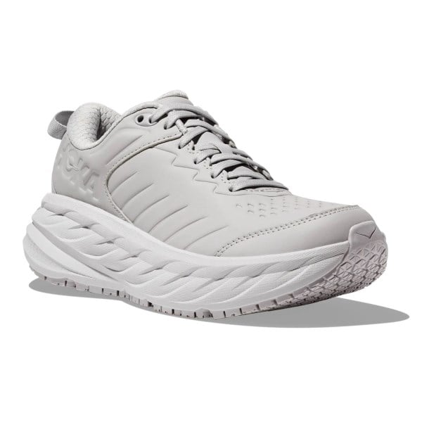 Hoka Bondi SR - Womens Walking Shoes - Harbor Mist/Lunar Rock
