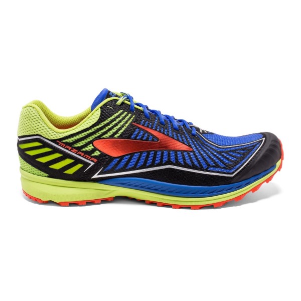Brooks Mazama Men Size 12 Trail Running Shoes Lightweight Athletic Blue Yellow Brooks Mazama Trail Running Shoes Lightweight Athletic Blue  main image 4