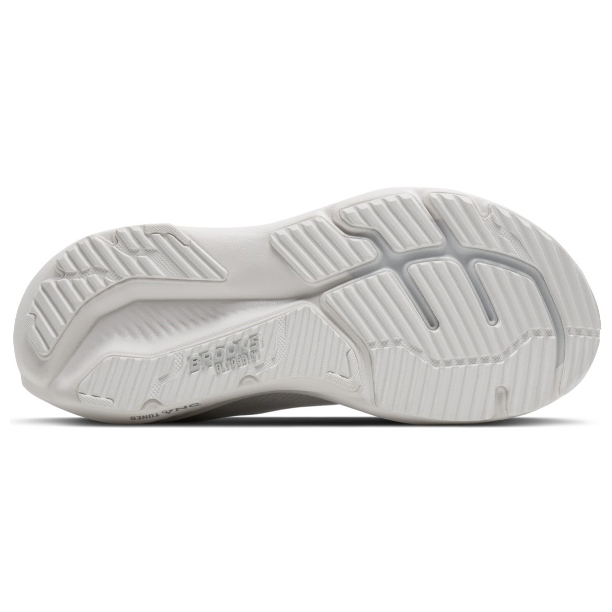 Brooks Glycerin 23 - Womens Running Shoes - White/Oyster/Silver