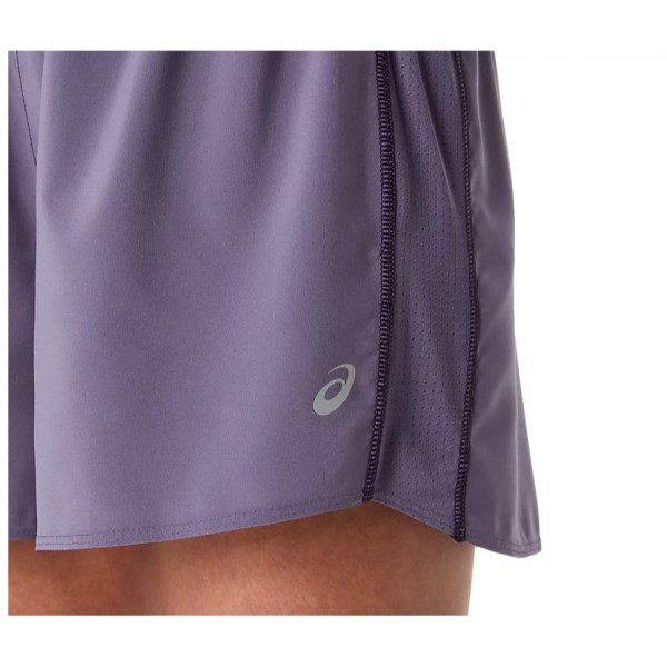 Asics Silver 4 Inch Short - Womens Running Shorts - Greyish Purple
