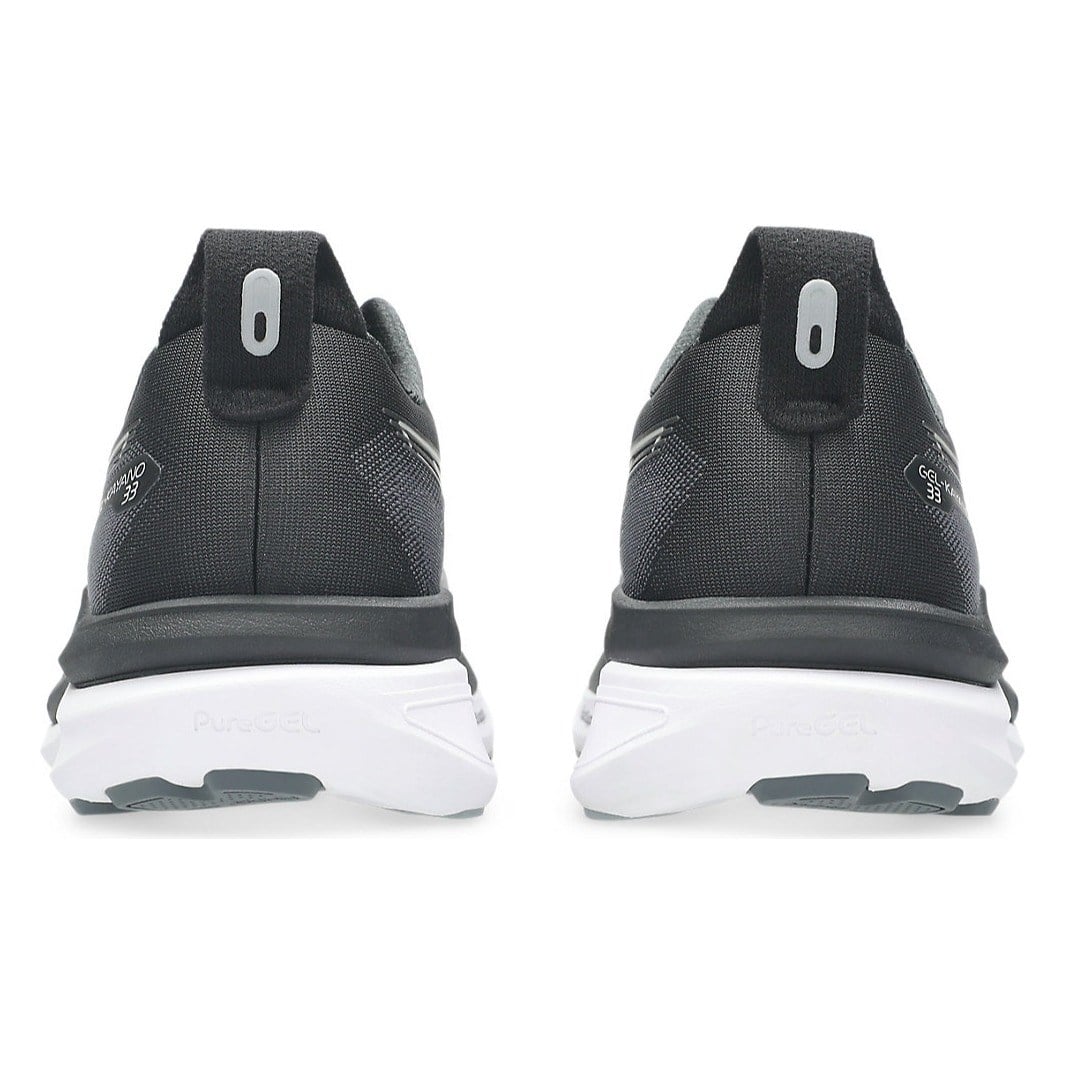 Asics Gel Kayano 33 - Womens Running Shoes - Black/White - image 5