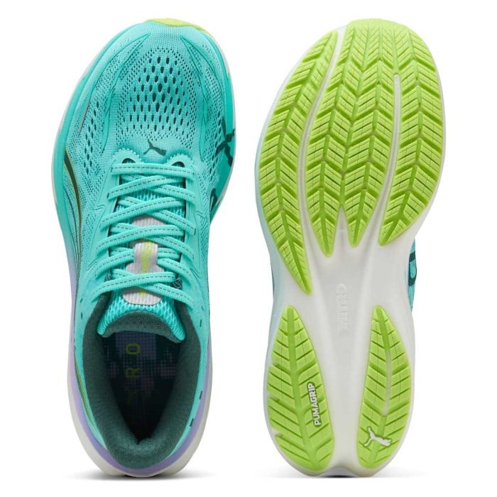 Puma Velocity Nitro 5 Hyrox - Womens Running Shoes - Intense Mint/Light Lavender - image 3