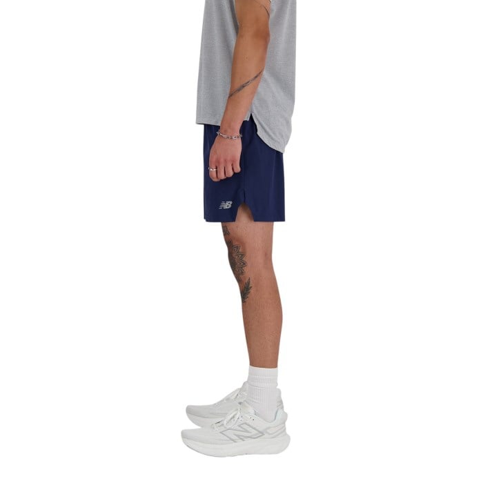 New Balance RC 7 Inch Mens Running Shorts - Navy