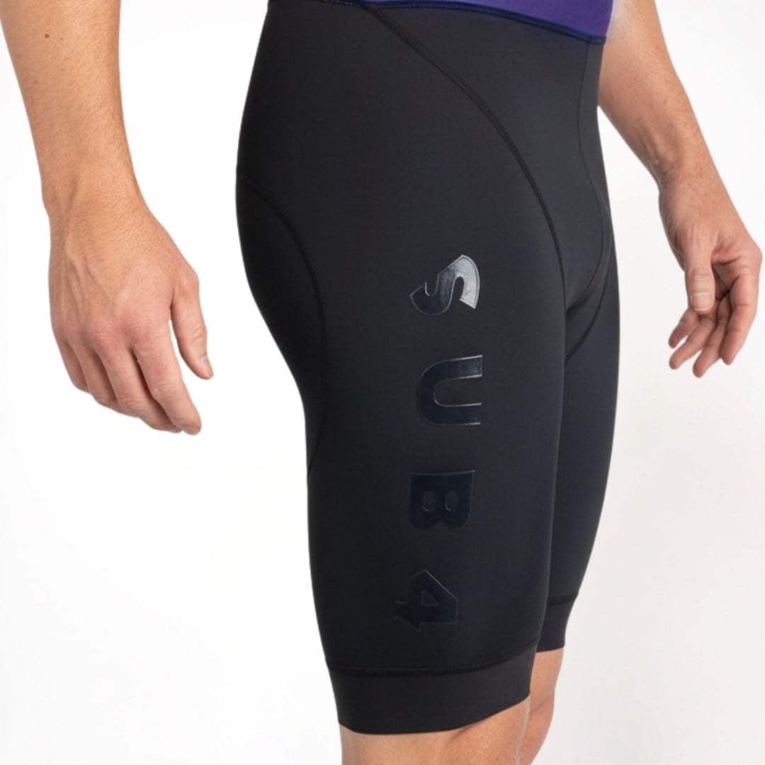 Sub4 Mens Triathlon Action Speedsuit - White-Black