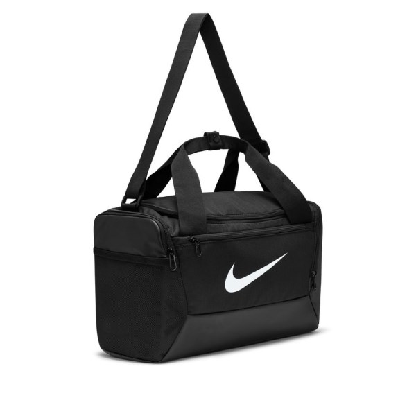 Nike Brasilia 9.5 Extra Small Training Duffel Bag - Black/Black/White