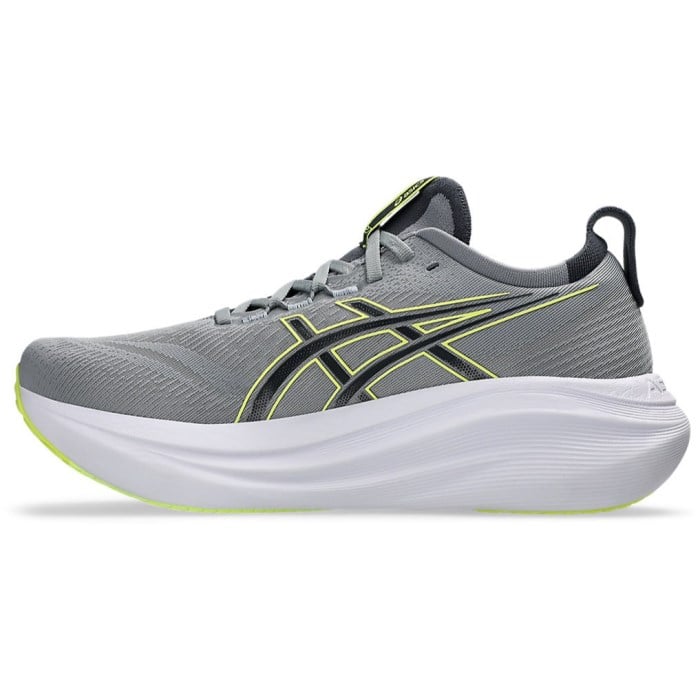 Asics Gel Nimbus 27 - Mens Running Shoes - Gravel/Carrier Grey