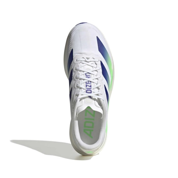 adidas Adizero Evo SL Woven - Mens Running Shoes - White/Beam Green/Chalk White - image 4